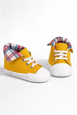 PATTİNİ 3-6-9-12 AY BEBEK SPOR AYAKKABI SARI